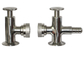Hygienic Grade Tri Clamp Sample Valve ISO9001 Approved , R1.6m External Surface Finish supplier