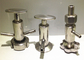 1&quot;-4&quot; Stainless Steel Sanitary Valves Weld Connection Both Membrane Functions supplier