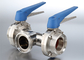 Safety Hygienic Stainless Steel Sanitary Valves With 580 Psi Maximum Pressure supplier