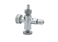 3A BPE TP316L Hygienic Sample Valves Stainless Steel With Weld Connection Type supplier