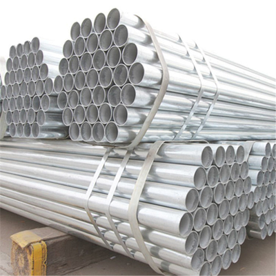 48mm 40mm 42mm 21mm Galvanized Steel Tube ERW Galvanized Round Tubing For Construction