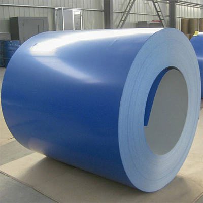 Blue ASTM PPGI Steel Coil CGCC Prepainted Color Coated Steel   Welding
