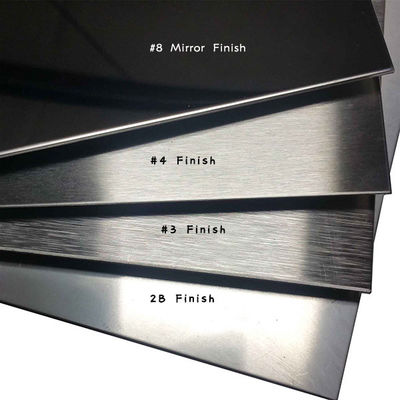 8k Stainless Steel 201 Sheet SUS AISI 304 316L 310S 430 410S 3Cr12 420 2B No.1