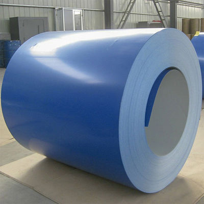 Blue ASTM PPGI Steel Coil CGCC Prepainted Color Coated Steel Welding